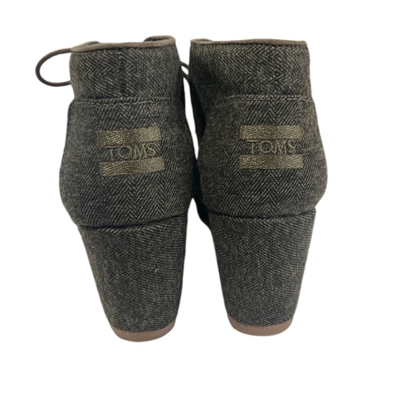 Toms Women Desert Wedge Lace Up Booties - Picture 3 of 7